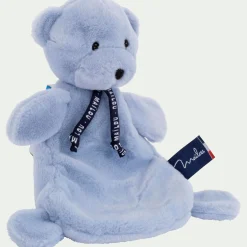 alinea Matelas Enfant|Peluche*Doudou ours - H23cm Bleu