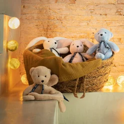 alinea Matelas Enfant|Peluche*Doudou pantin lapin H23cm - Rose