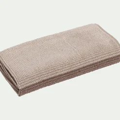 alinea Drap De Bain*Drap de bain bouclette jacquard en coton - alpilles 100x150cm Beige