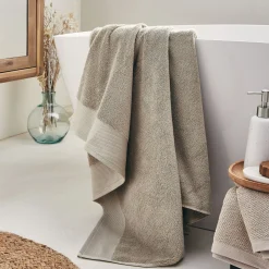 alinea Drap De Bain*Drap de bain en coton peigné - alpilles 100x150cm Beige