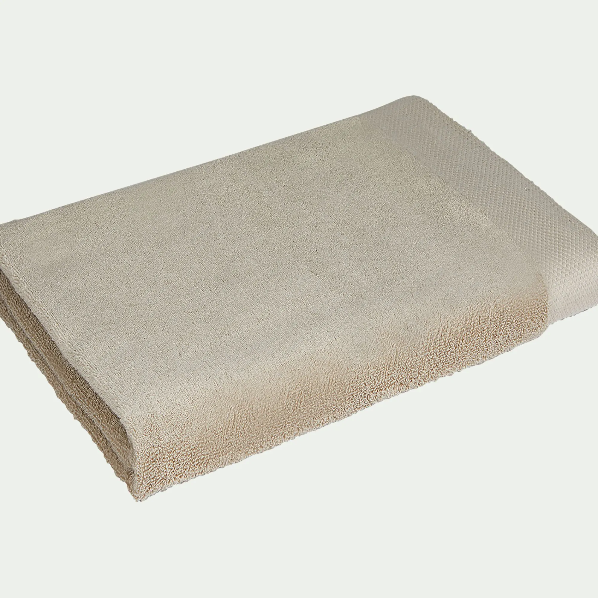 alinea Drap De Bain*Drap de bain en coton peigné - alpilles 100x150cm Beige