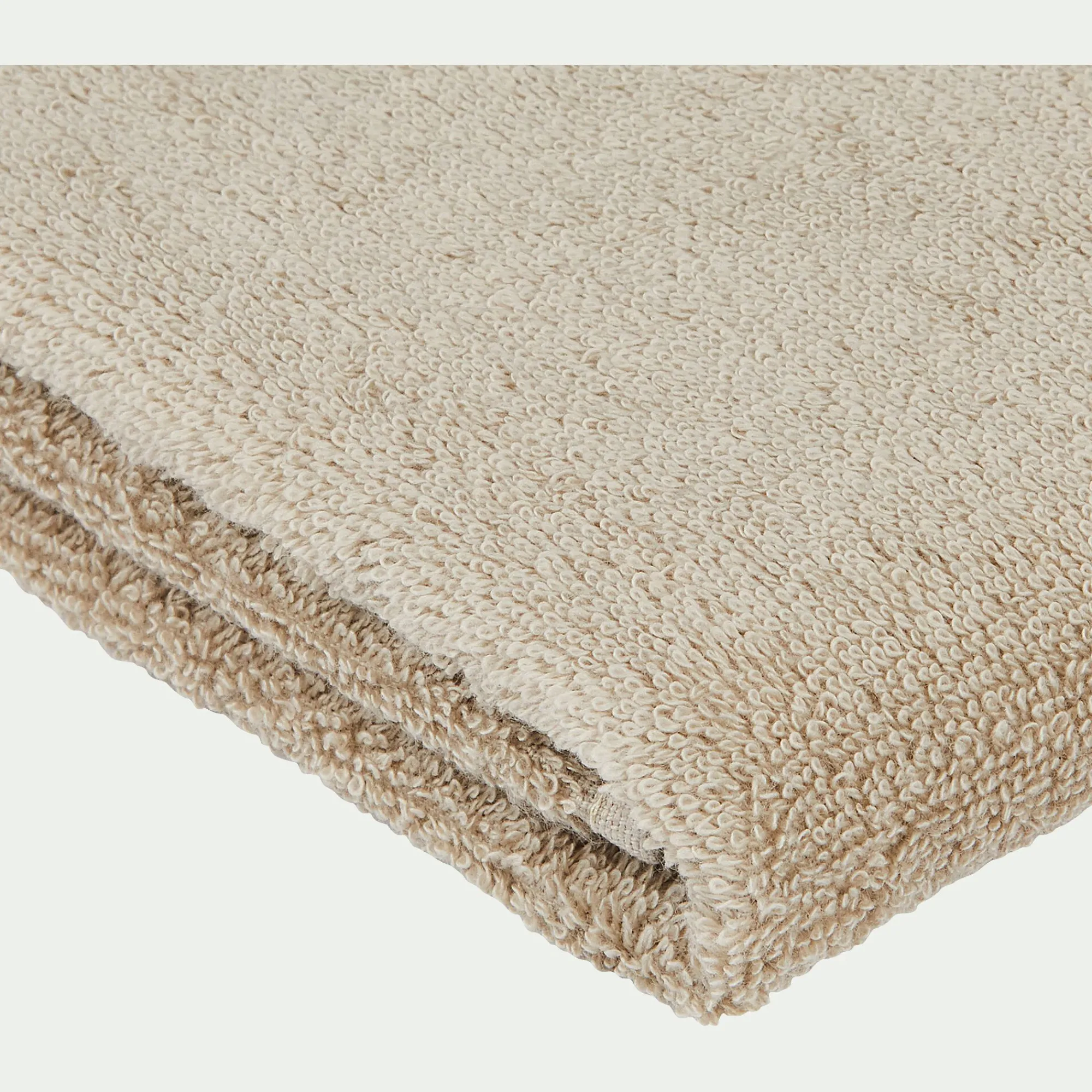 alinea Drap De Bain*Drap de bain en coton peigné - alpilles 100x150cm Beige