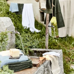 alinea Drap De Bain*Drap de bain en coton peigné - alpilles 100x150cm Beige