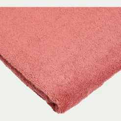alinea Drap De Bain*Drap de bain en coton peigné - ricin 100x150cm Rouge