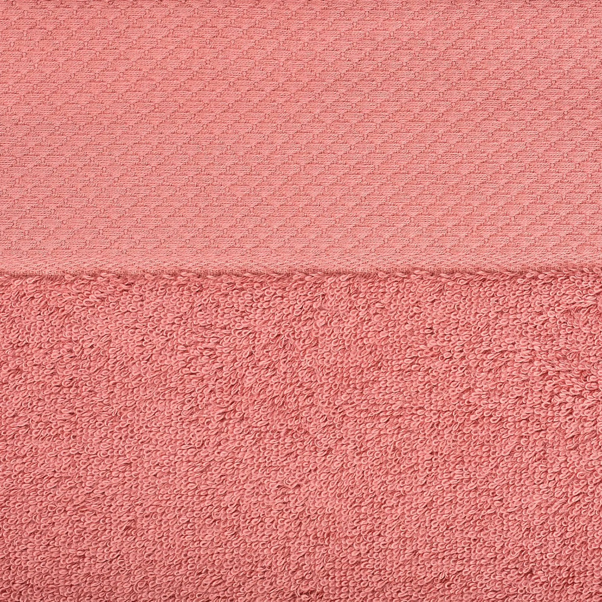alinea Drap De Bain*Drap de bain en coton peigné - ricin 100x150cm Rouge