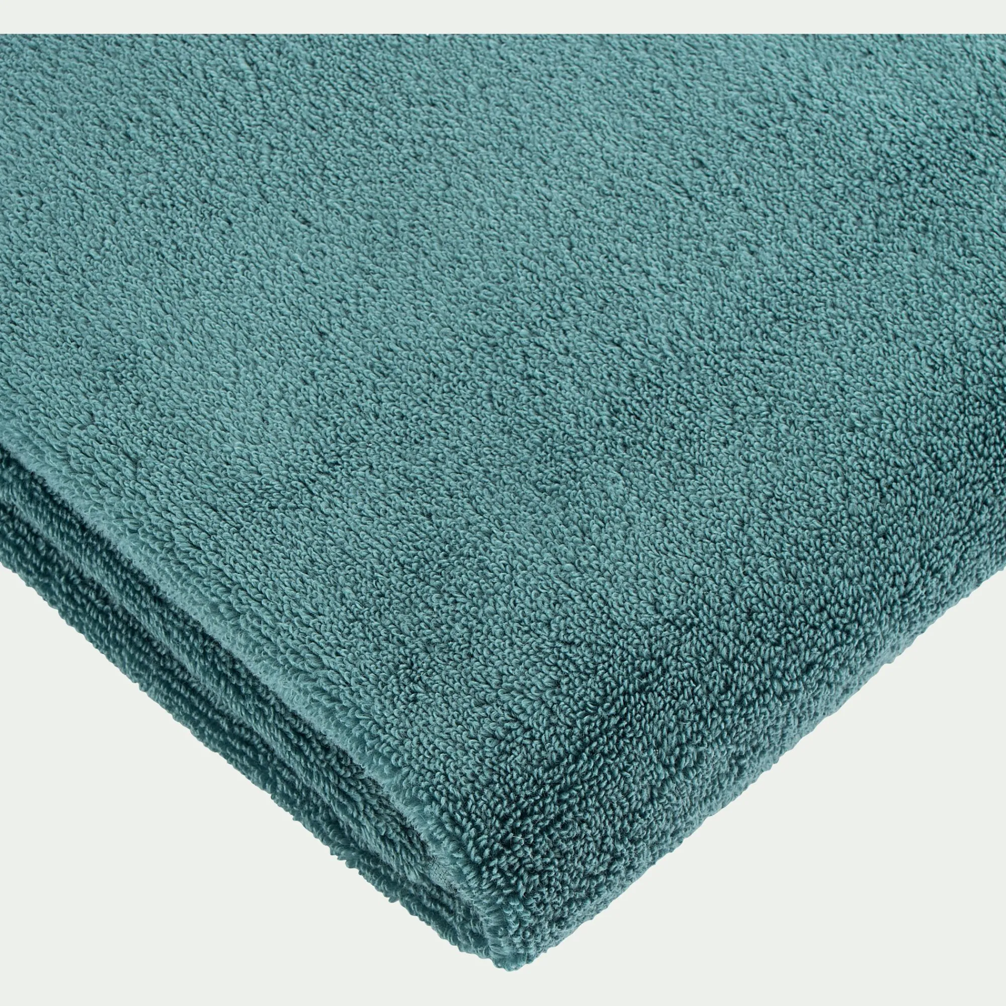 alinea Drap De Douche*Drap de douche bouclette en coton - 70x140cm Vert