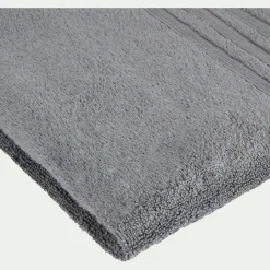 alinea Drap De Douche*Drap de douche bouclette en coton - anthracite 70x140cm Gris