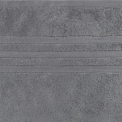alinea Drap De Douche*Drap de douche bouclette en coton - anthracite 70x140cm Gris