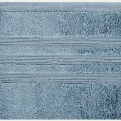 alinea Drap De Douche*Drap de douche bouclette en coton - 70x140cm Bleu autan