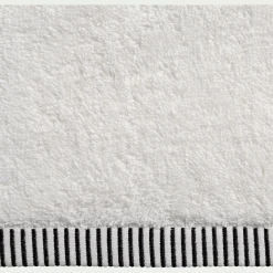 alinea Drap De Douche*Drap de douche brodé en coton - ventoux 70x140cm Blanc