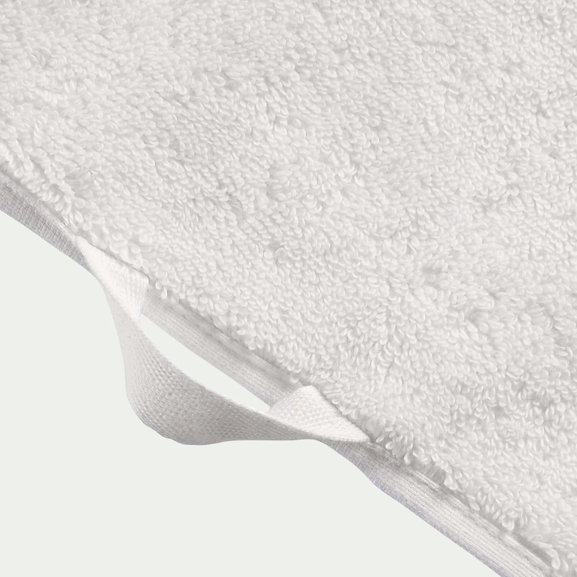 alinea Drap De Douche*Drap de douche brodé en coton - ventoux 70x140cm Blanc