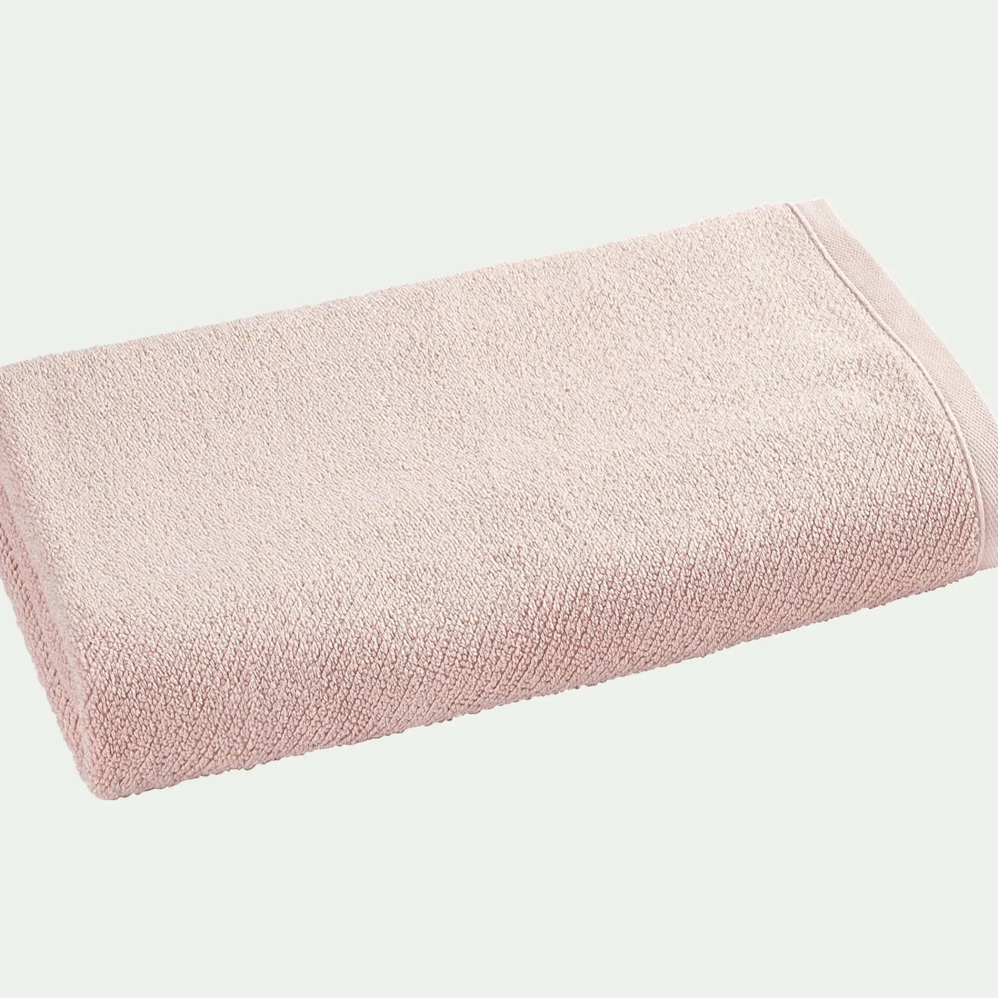 alinea Drap De Douche*Drap de douche en bouclettes de coton bio - rosa 70x130cm Rose
