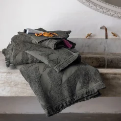 alinea Drap De Douche*Drap de douche en coton - cèdre 70x140cm Vert