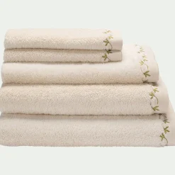 alinea Drap De Douche*Drap de douche en coton - 70x140cm Beige