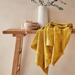 alinea Drap De Douche*Drap de douche en coton - argan 70x140cm Jaune