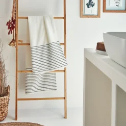 alinea Drap De Douche*Drap de douche en coton - ventoux 70x140cm Blanc