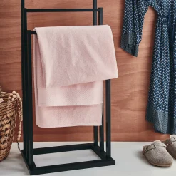 alinea Drap De Douche*Drap de douche en coton peigné - simos 70x140cm Rose