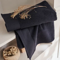 alinea Drap De Douche*Drap de douche en coton peigné - calabrun 70x140cm Gris