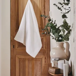 alinea Drap De Douche*Drap de douche en coton peigné - optique 70x140cm Blanc