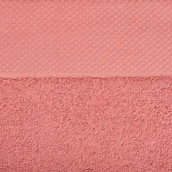 alinea Drap De Douche*Drap de douche en coton peigné - ricin 70x140cm Rouge