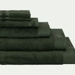 alinea Drap De Douche*Drap de douche en coton peigné - cèdre 70x140cm Vert