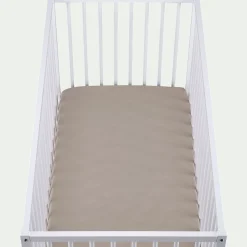 alinea Bureau Enfant|Linge Pour Bébé*Drap housse bébé en coton bio 70x140+B15cm - alpilles Beige