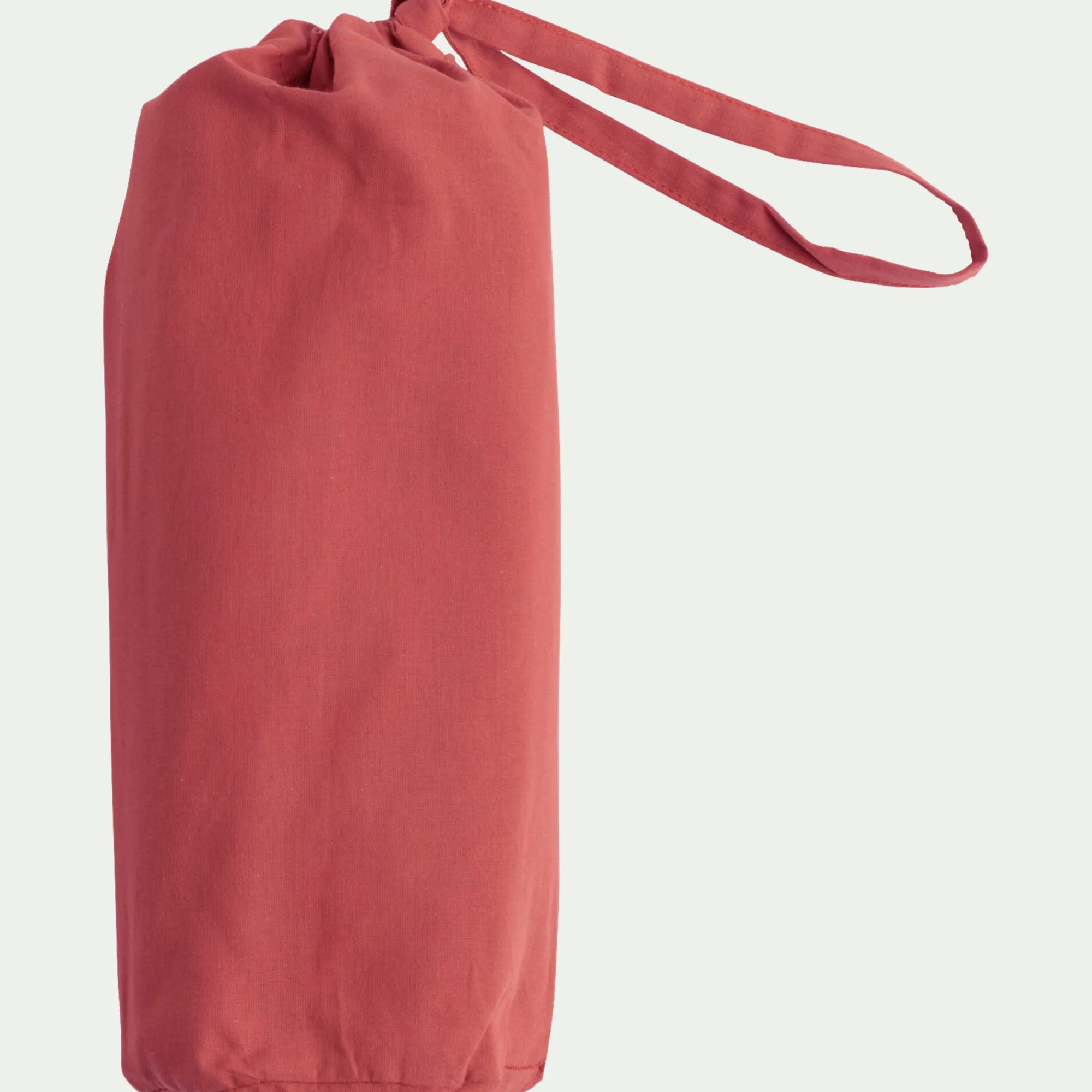 alinea Drap Housse*Drap housse en coton 140x200cm B30cm - framboise Rose