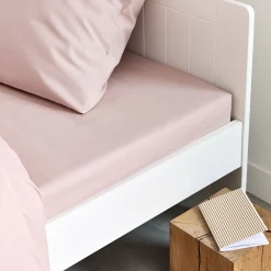 alinea Drap Housse*Drap housse en coton 160x200cm B25cm - rosa Rose