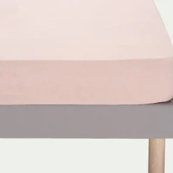 alinea Drap Housse*Drap housse en lin lavé 140x200cm B28cm - rosa Rose