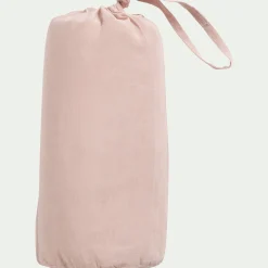 alinea Drap Housse*Drap housse en lin lavé 140x200cm B28cm - rosa Rose