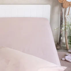 alinea Linge De Lit Enfant|Linge De Lit Enfant*Drap housse enfant en coton 90x200+B20cm - rosa Rose