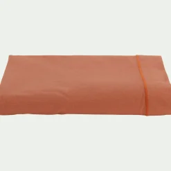 alinea Drap Plat*Drap plat en coton 270x300cm - brun rustrel Marron