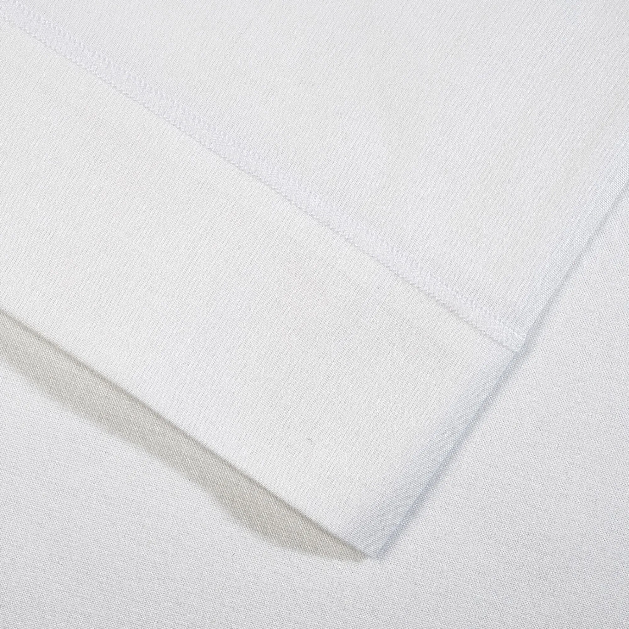 alinea Drap Plat*Drap plat en coton 270x300cm - Blanc