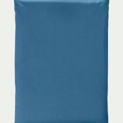 alinea Drap Plat*Drap plat en coton 180x300cm - figuerolles Bleu