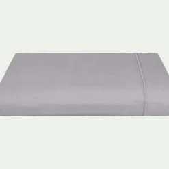 alinea Drap Plat*Drap plat en coton 270x300cm - restanque Gris