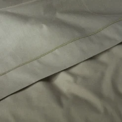alinea Drap Plat*Drap plat en coton 270x300cm - cèdre Vert