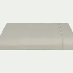 alinea Drap Plat*Drap plat en coton 270x300cm - olivier Vert