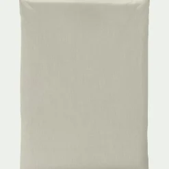 alinea Drap Plat*Drap plat en coton 270x300cm - olivier Vert