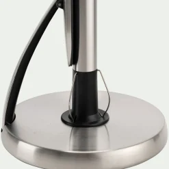 alinea Aménagement Meuble Cuisine*Dérouleur pour essuie-tout vertical en inox - argenté H32cm Gris