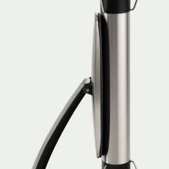 alinea Aménagement Meuble Cuisine*Dérouleur pour essuie-tout vertical en inox - argenté H32cm Gris