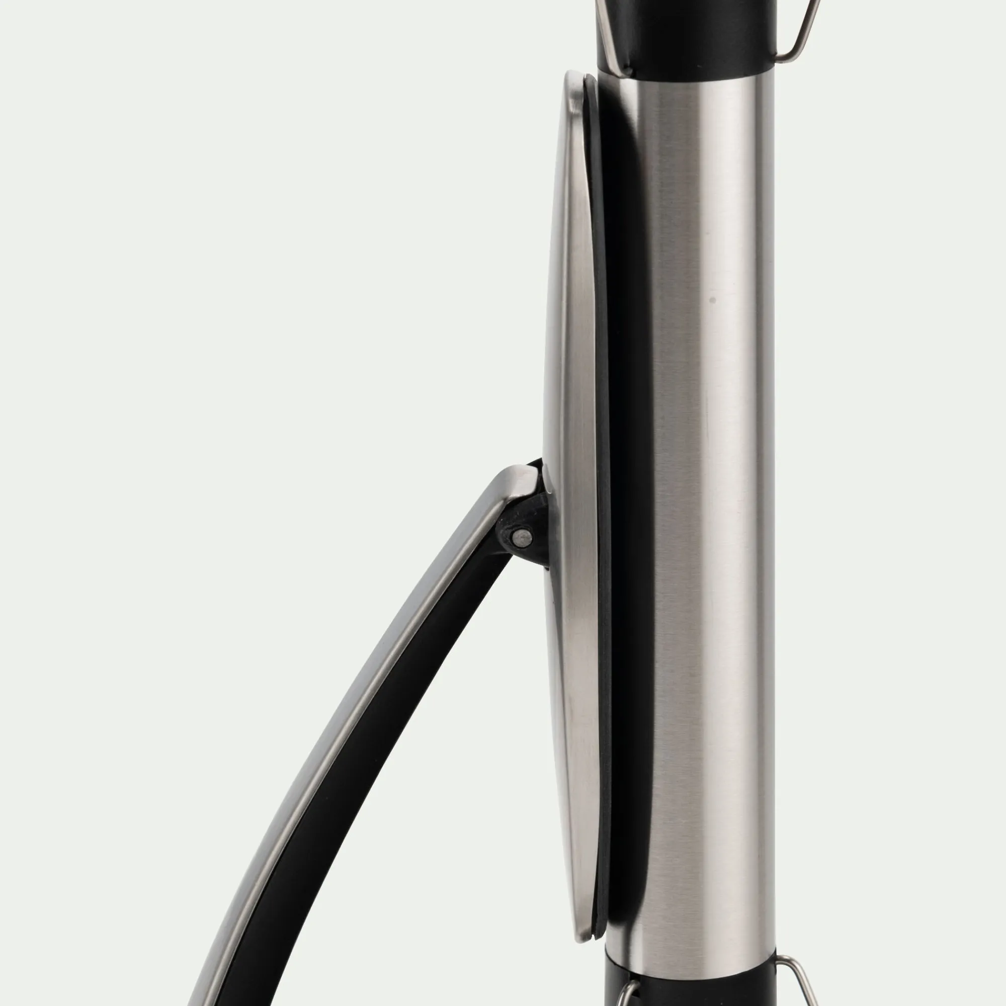 alinea Aménagement Meuble Cuisine*Dérouleur pour essuie-tout vertical en inox - argenté H32cm Gris