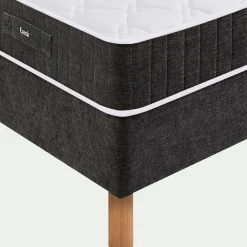 alinea Epeda|Ensemble Matelas & Sommier*Ensemble matelas ressorts+sommier ferme Epeda H68cm 2x80x200cm - Gris