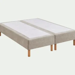 alinea Epeda|Ensemble Matelas & Sommier*Ensemble matelas ressorts+sommier ferme Epeda H68cm 2x80x200cm - Grège