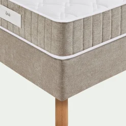 alinea Epeda|Ensemble Matelas & Sommier*Ensemble matelas ressorts+sommier ferme Epeda H68cm 2x80x200cm - Grège