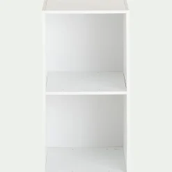 alinea Bibliothèque Enfant|Bibliothèque Enfant*Etagère 2 cases en bois - Blanc