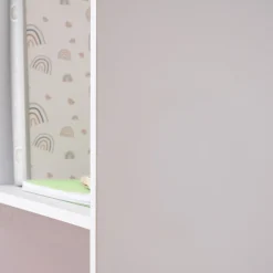 alinea Bibliothèque Enfant|Bibliothèque Enfant*Etagère maison 5 cases en bois - Blanc