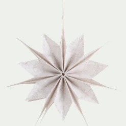 alinea Suspension De Noël|Décoration À Suspendre*Etoile à suspendre en feutrine D40cm - Blanc