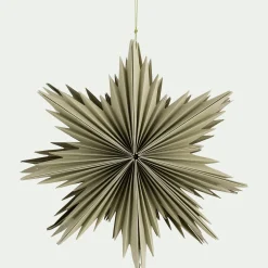 alinea Suspension De Noël|Décoration À Suspendre*Etoile à suspendre en papier D30cm - Vert