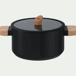 alinea Marmite Et Faitout*Faitout en aluminium D24cm - Noir