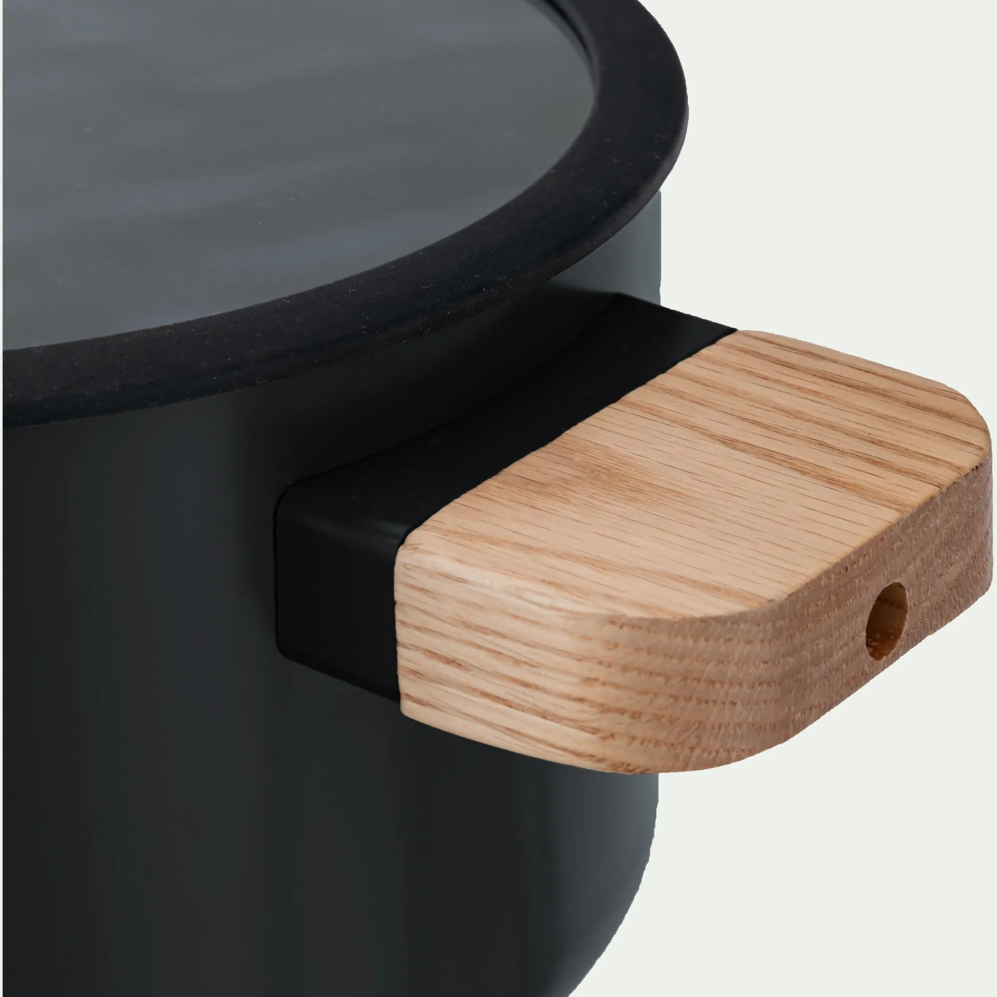 alinea Marmite Et Faitout*Faitout en aluminium D24cm - Noir
